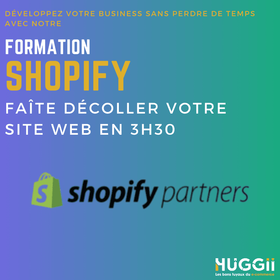 Formation Shopify Faîtes décoller votre site web en 3H30 Shopify partners