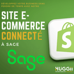 Site E-commerce connecté à Sage