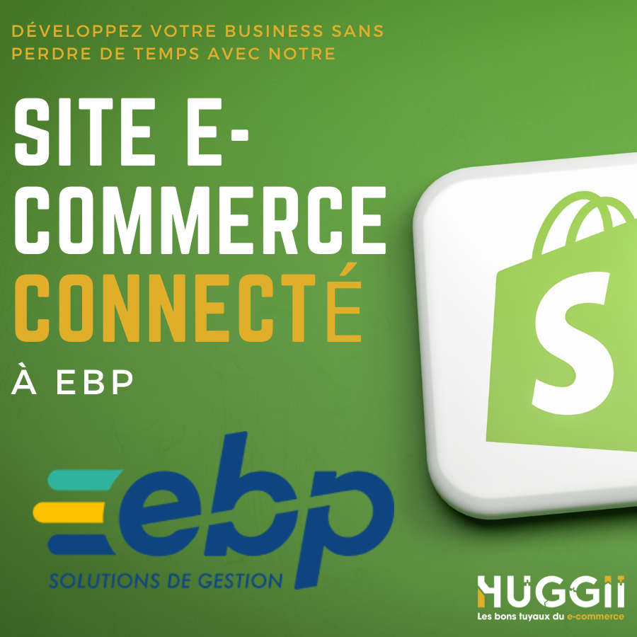 site e-commerce shopify connecté à EBP