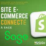 site e-commerce shopify connecté à SAGE